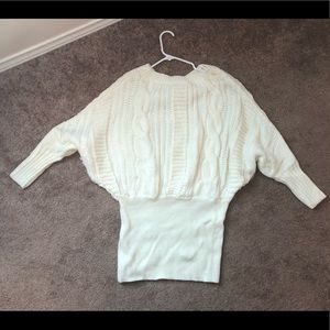 Cable knit sweater